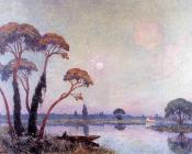 Fishermen by the Banks of the Loire - 费迪南德·卢瓦扬